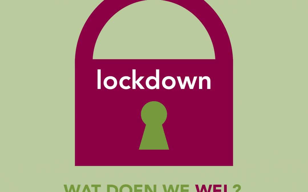 Lockdown: winkels en horeca dicht, zorg en ondersteuning gaan door