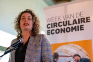 Wethouder Kirsten de Wrede opent de Week van de circulaire economie